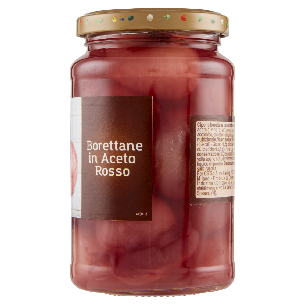 Carrefour Extra Borettane in Aceto Rosso 360 g
