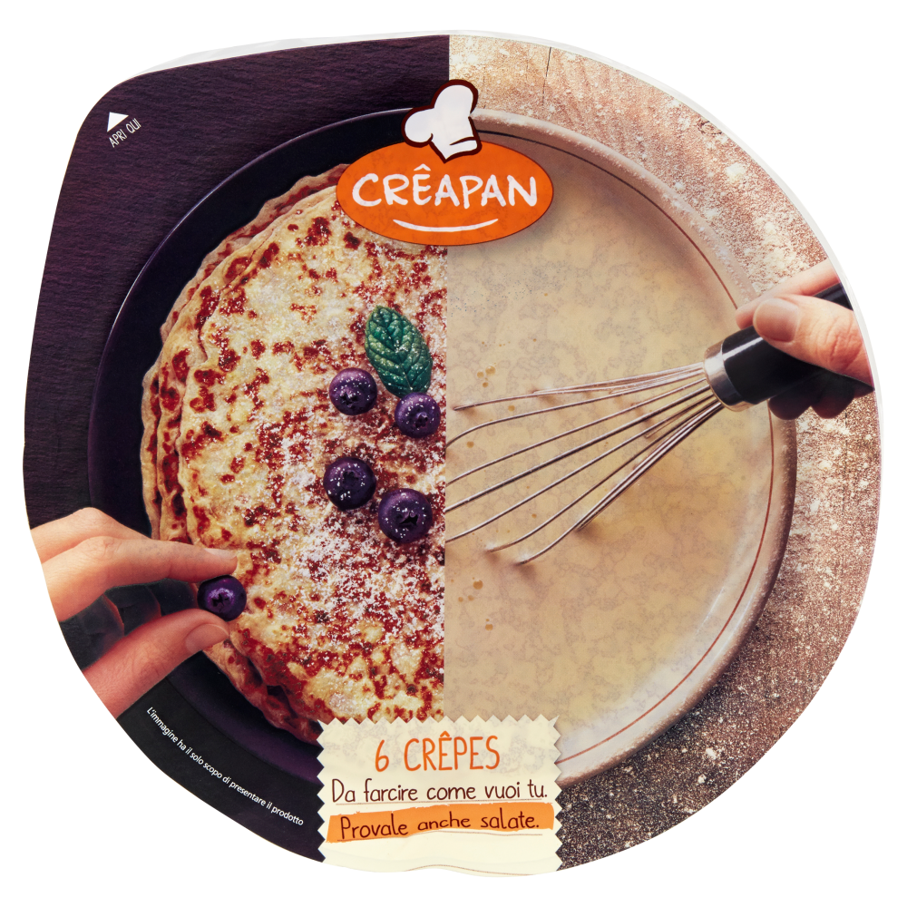 Crêapan 6 Crêpes 405 g
