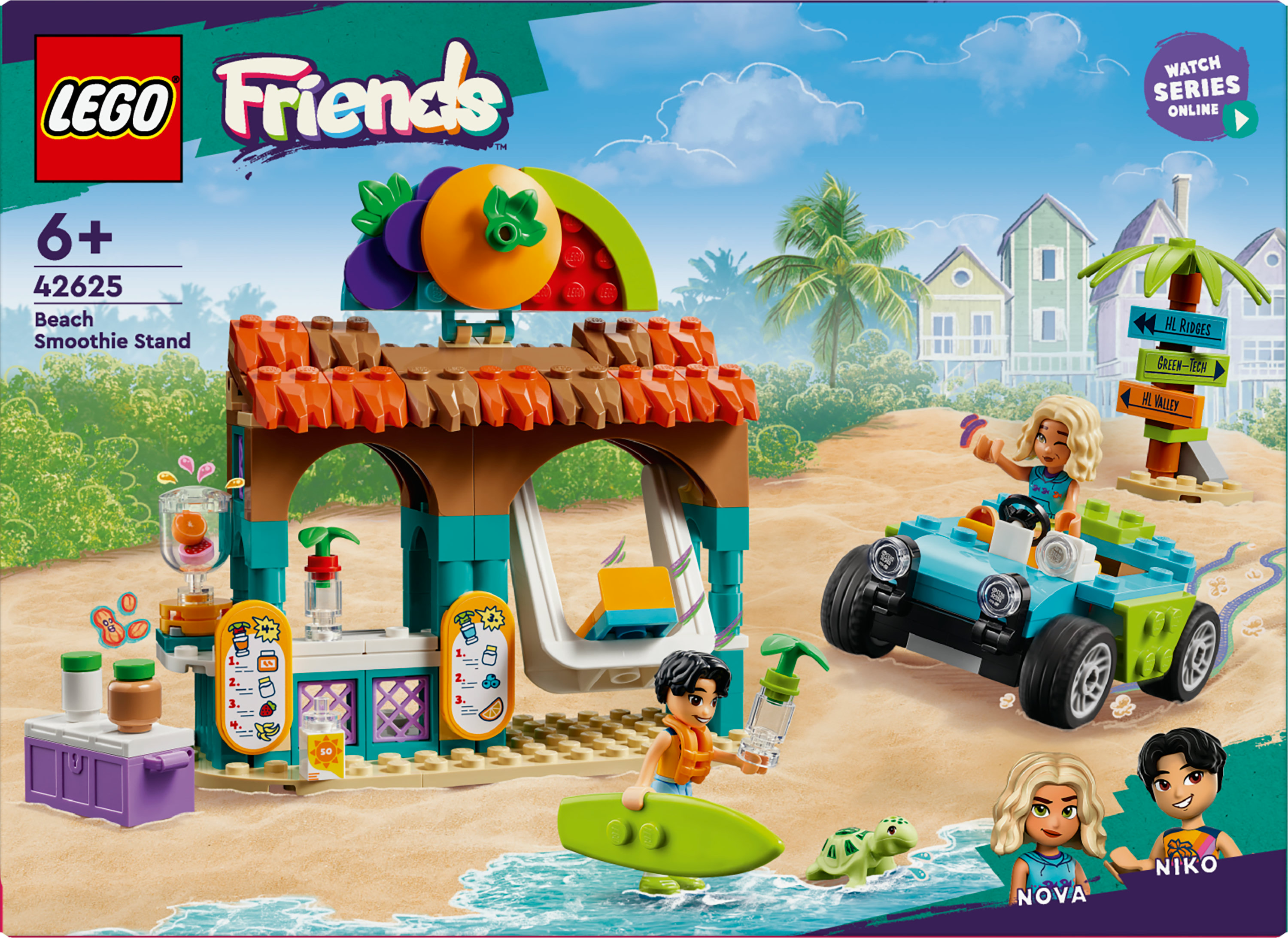 LEGO Friends Bancarella dei frullati sulla spiaggia