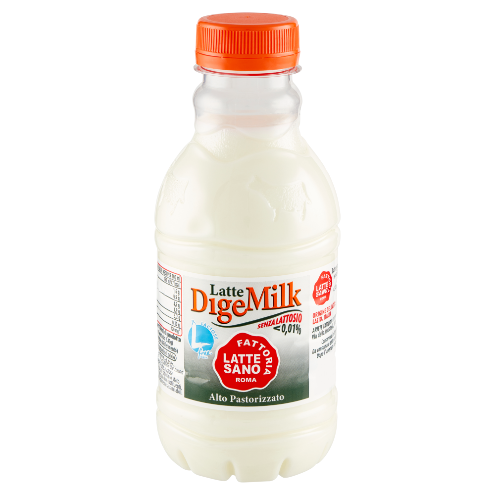Fattoria Latte Sano DigeMilk Senza Lattosio <0,01% Latte Alto Pastorizzato 500 ml