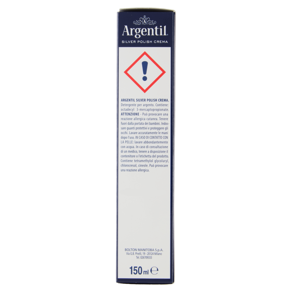 Argentil Silver Polish Crema 150 ml