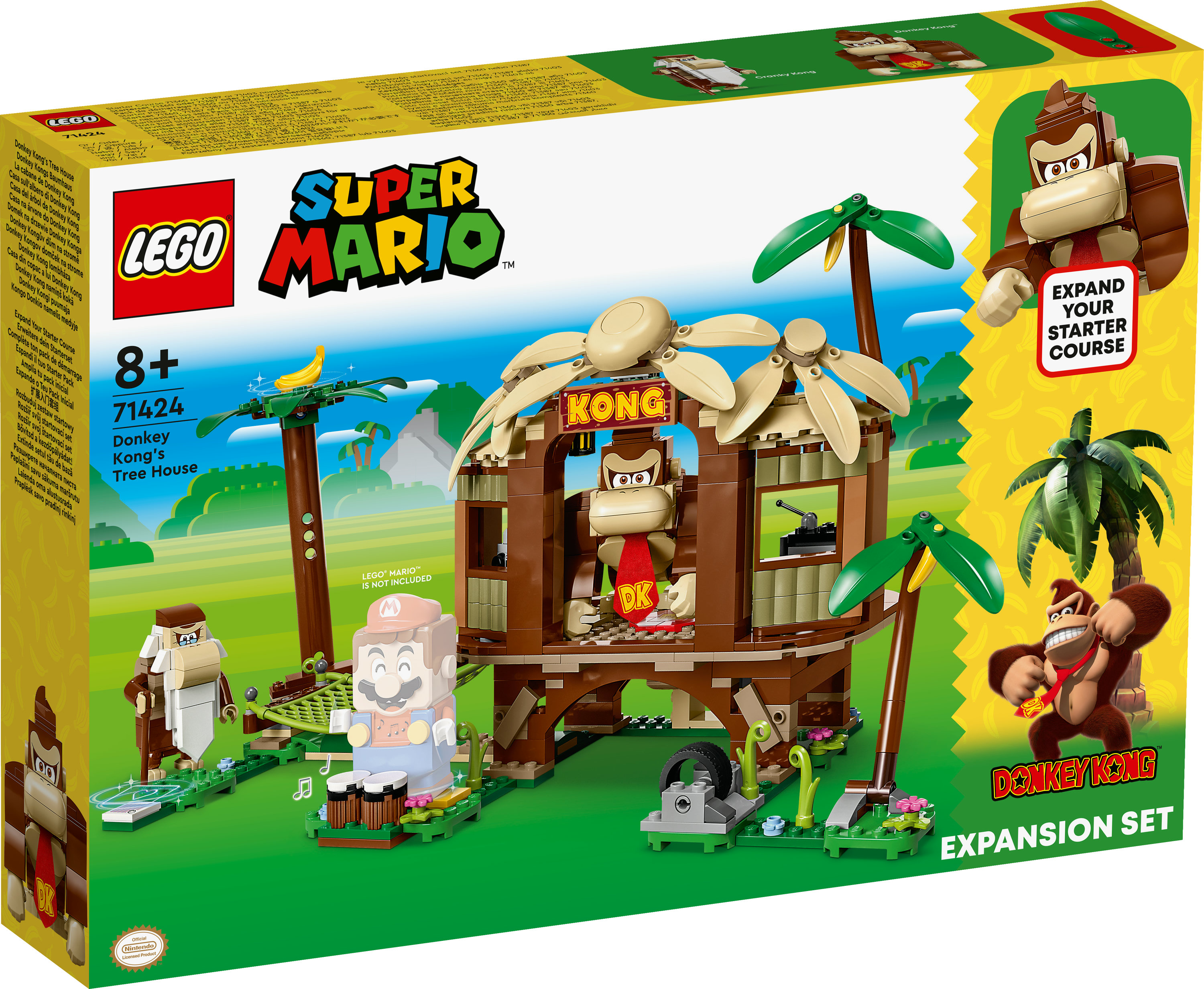 LEGO Super Mario Pack di espansione Casa sull'albero di Donkey Kong