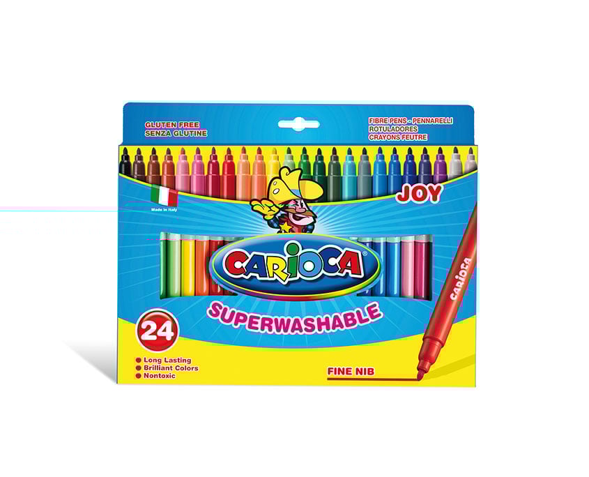 Carioca 24 Pennarelli colori assortiti