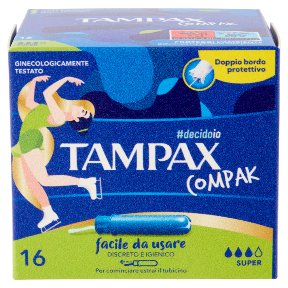 Tampax Compak Super 16 pz