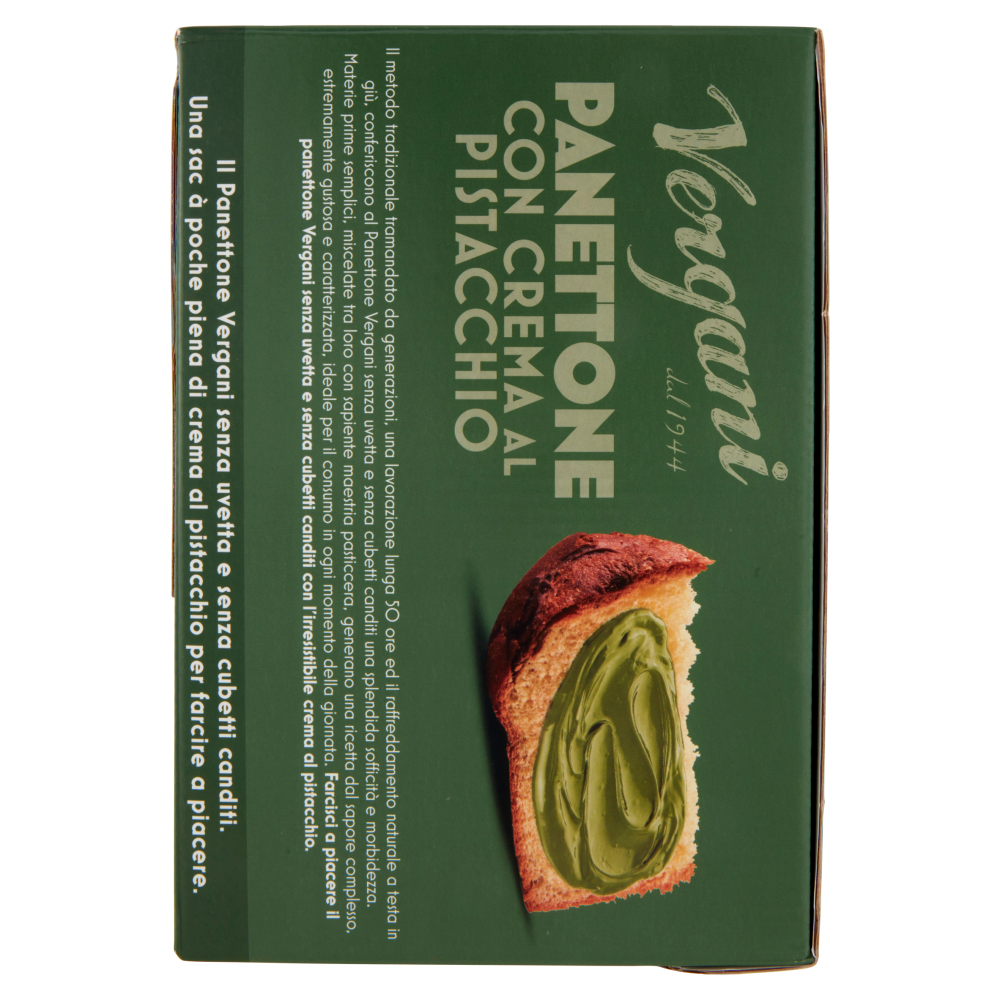 Vergani Panettone con Crema al Pistacchio 850 g