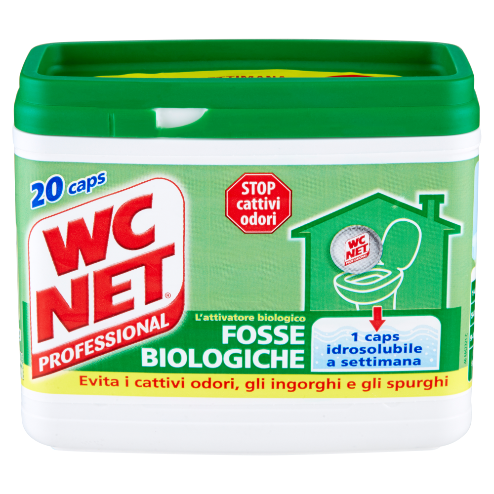 Wc Net Professional Fosse Biologiche 20 caps 360 g