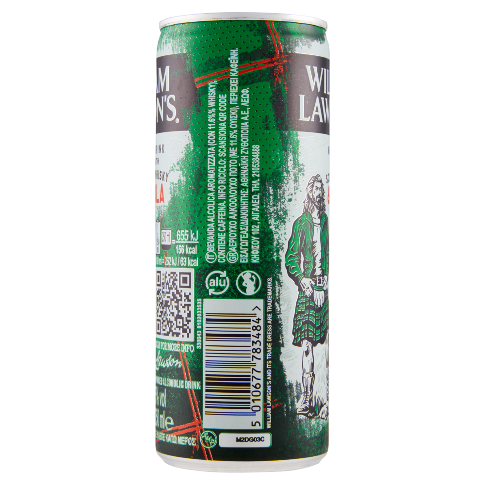 William Lawson's e Cola 250 ml