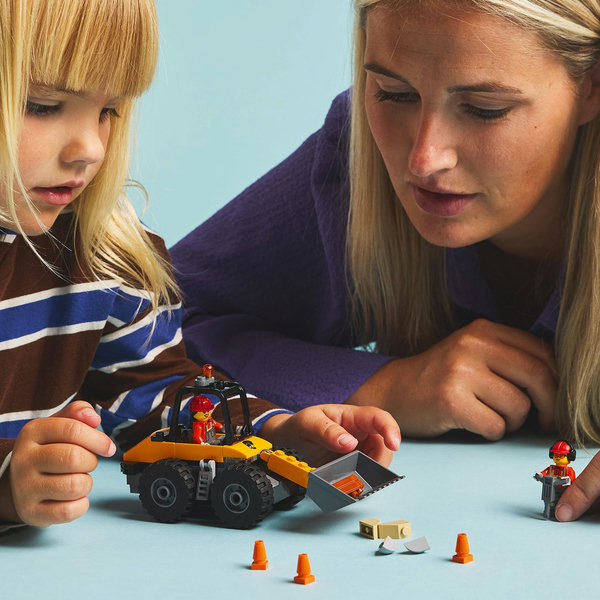 LEGO City Pala gommata gialla