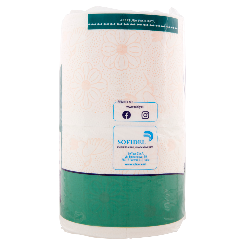 Nicky Fashion Carta Igienica 4 pz