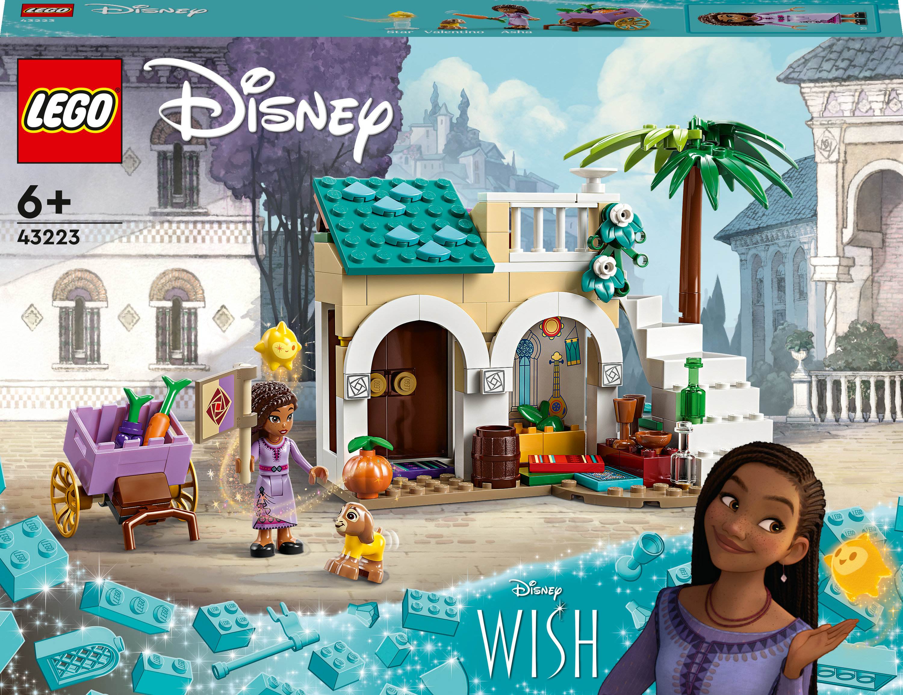LEGO Disney Princess Asha nella Citt&agrave; di Rosas
