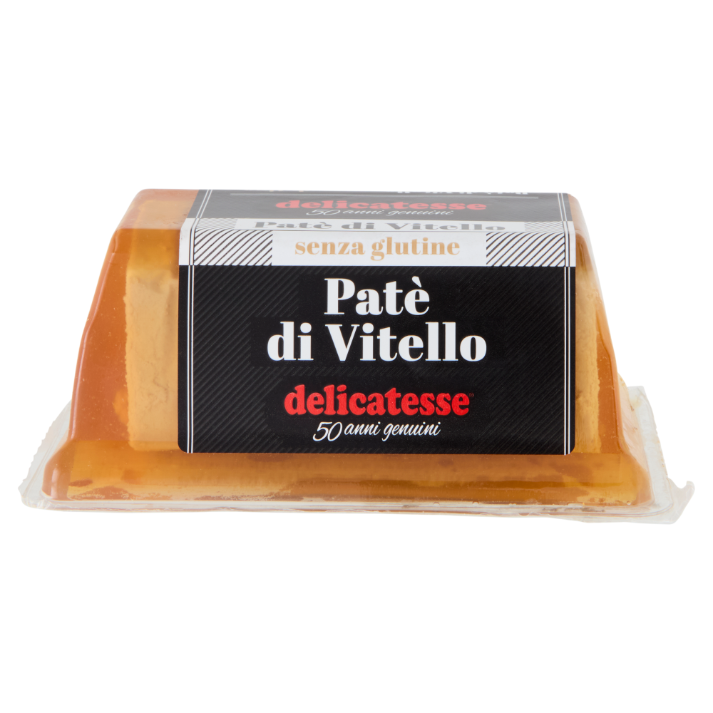 delicatesse Pat&egrave; di Vitello senza glutine 200 g