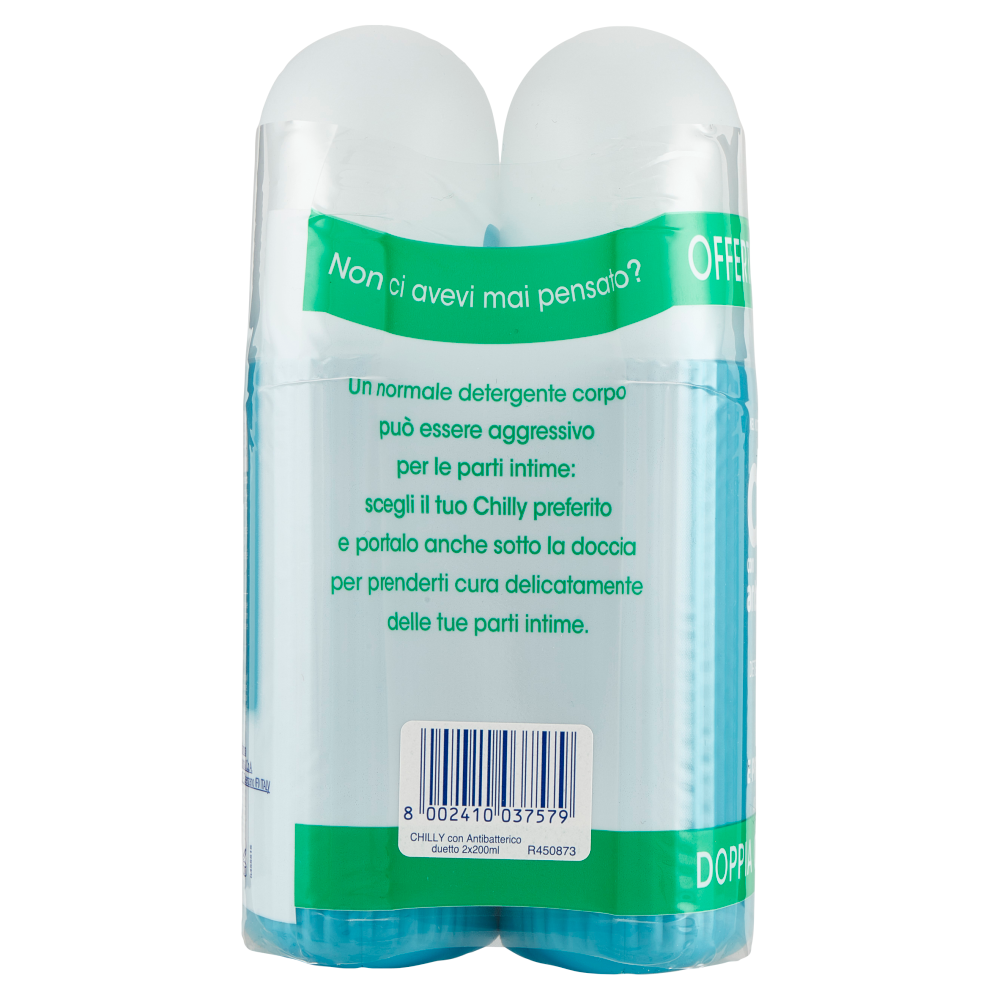 Chilly con antibatterico Detergente Intimo 2 x 200 ml