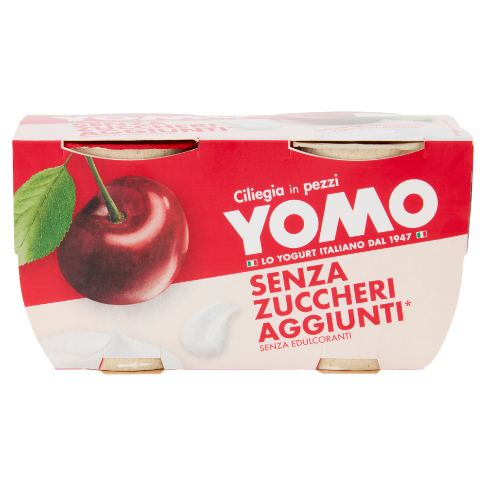 Yomo Senza Zuccheri Aggiunti* Ciliegia in pezzi 2 x 125 g
