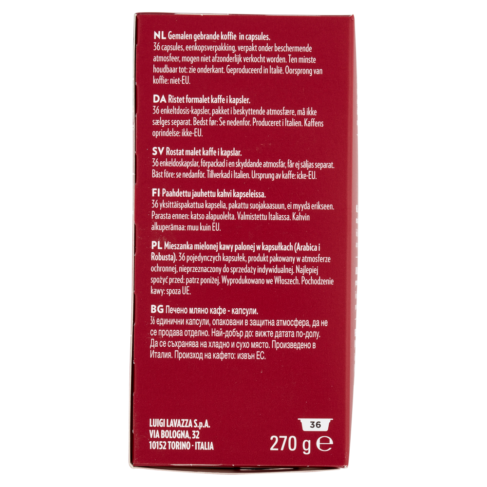 Lavazza A Modo Mio Espresso Intenso 36 Capsule 270 g