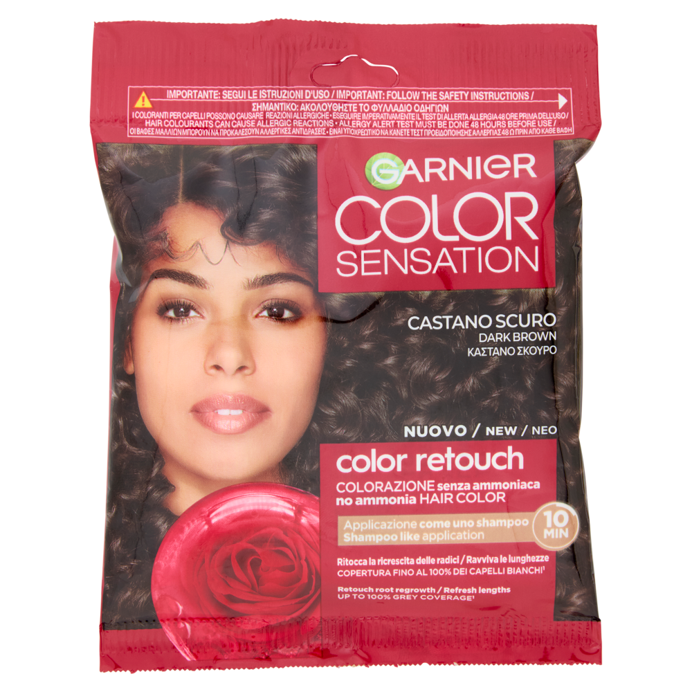 Garnier Color Sensation color retouch Colorazione senza ammoniaca Castano Scuro