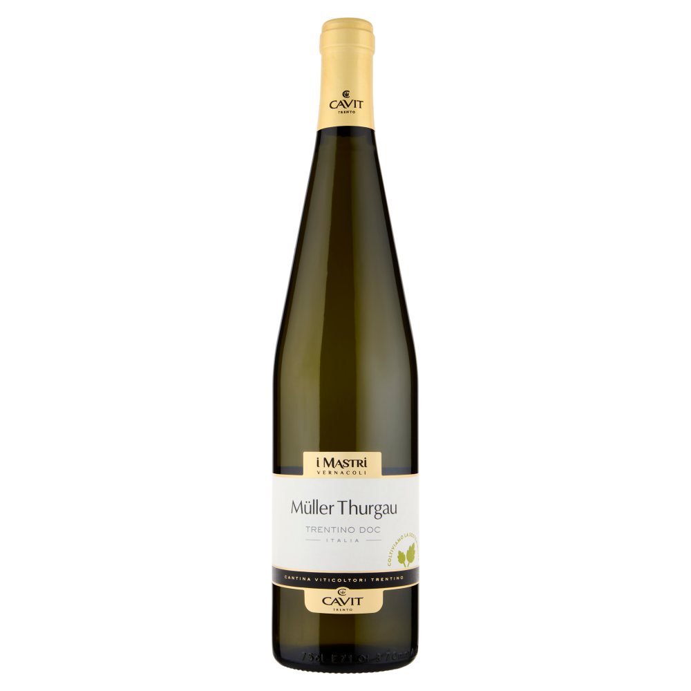 Cavit i Mastri Vernacoli Müller Thurgau Trentino DOC 75 cl