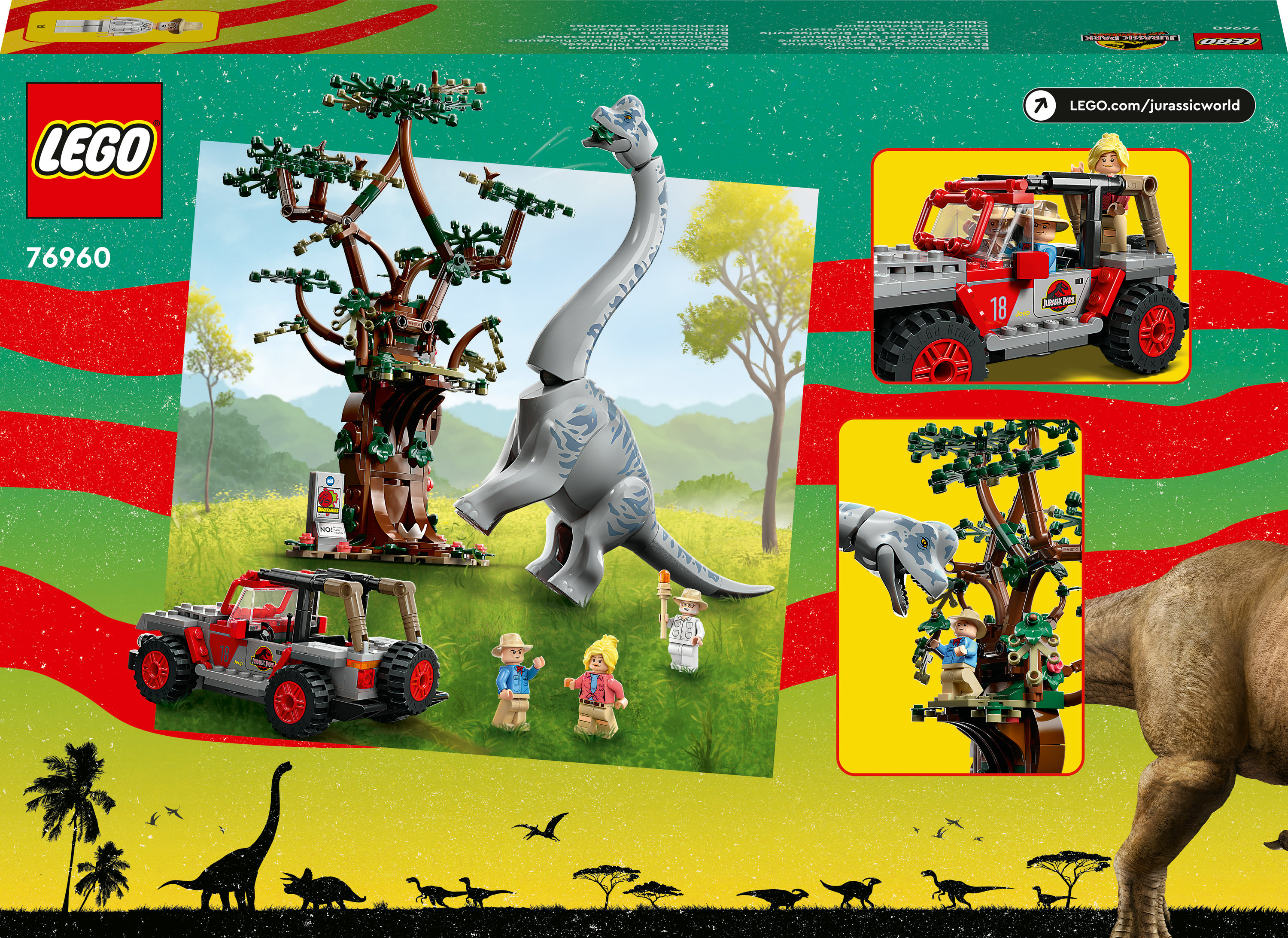 LEGO Jurassic World La scoperta del Brachiosauro
