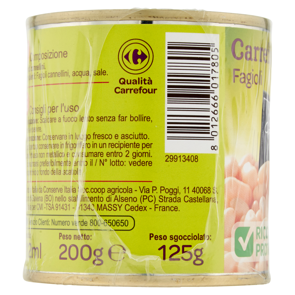 Carrefour Fagioli Cannellini 3 x 125 g