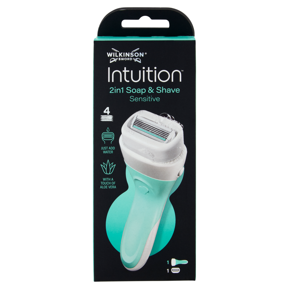 Wilkinson Sword Intuition 2in1 Soap & Shave Sensitive Rasoio