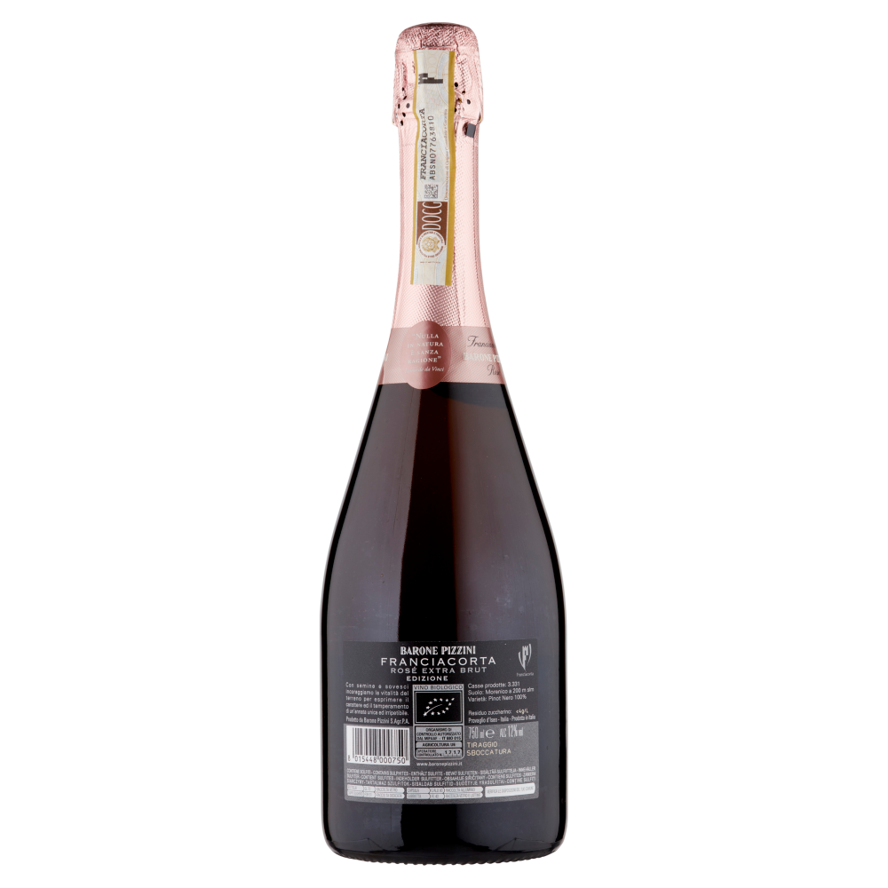 Barone Pizzini Franciacorta Ros&eacute; Extra Brut 750 ml