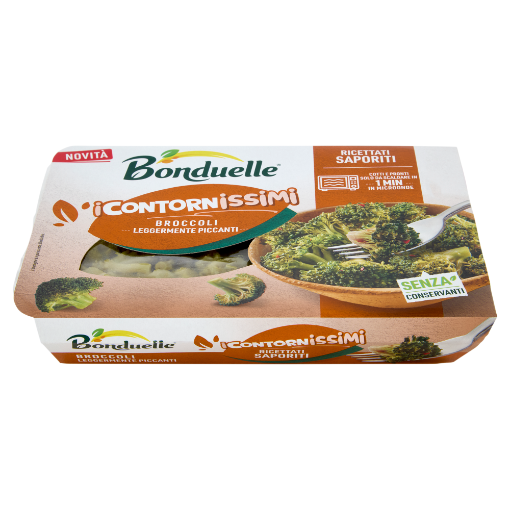 Bonduelle i Contornissimi Ricettati Saporiti Broccoli Leggermente Piccanti 200 g
