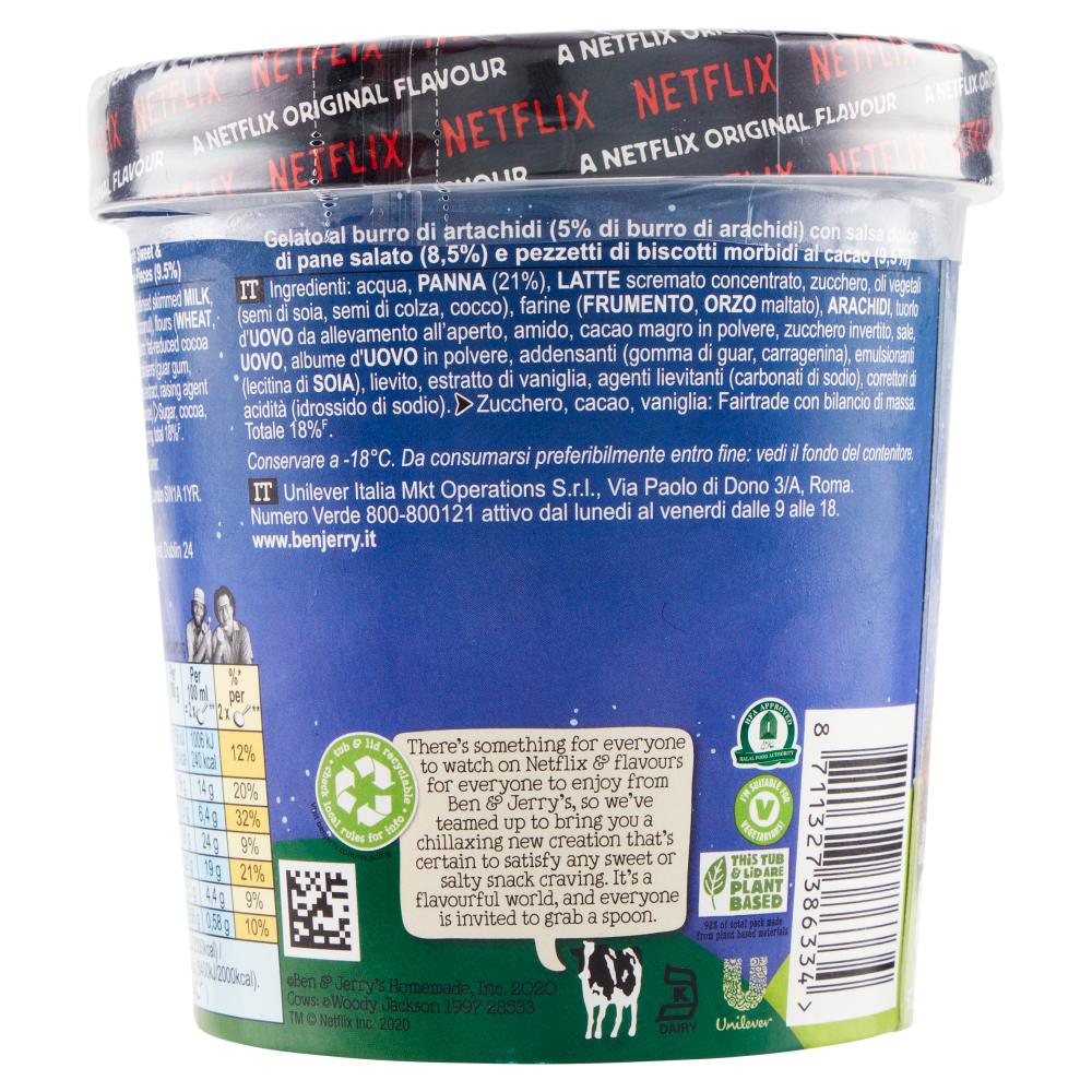 Ben & Jerry's Netflix & Chilll'd 404 g