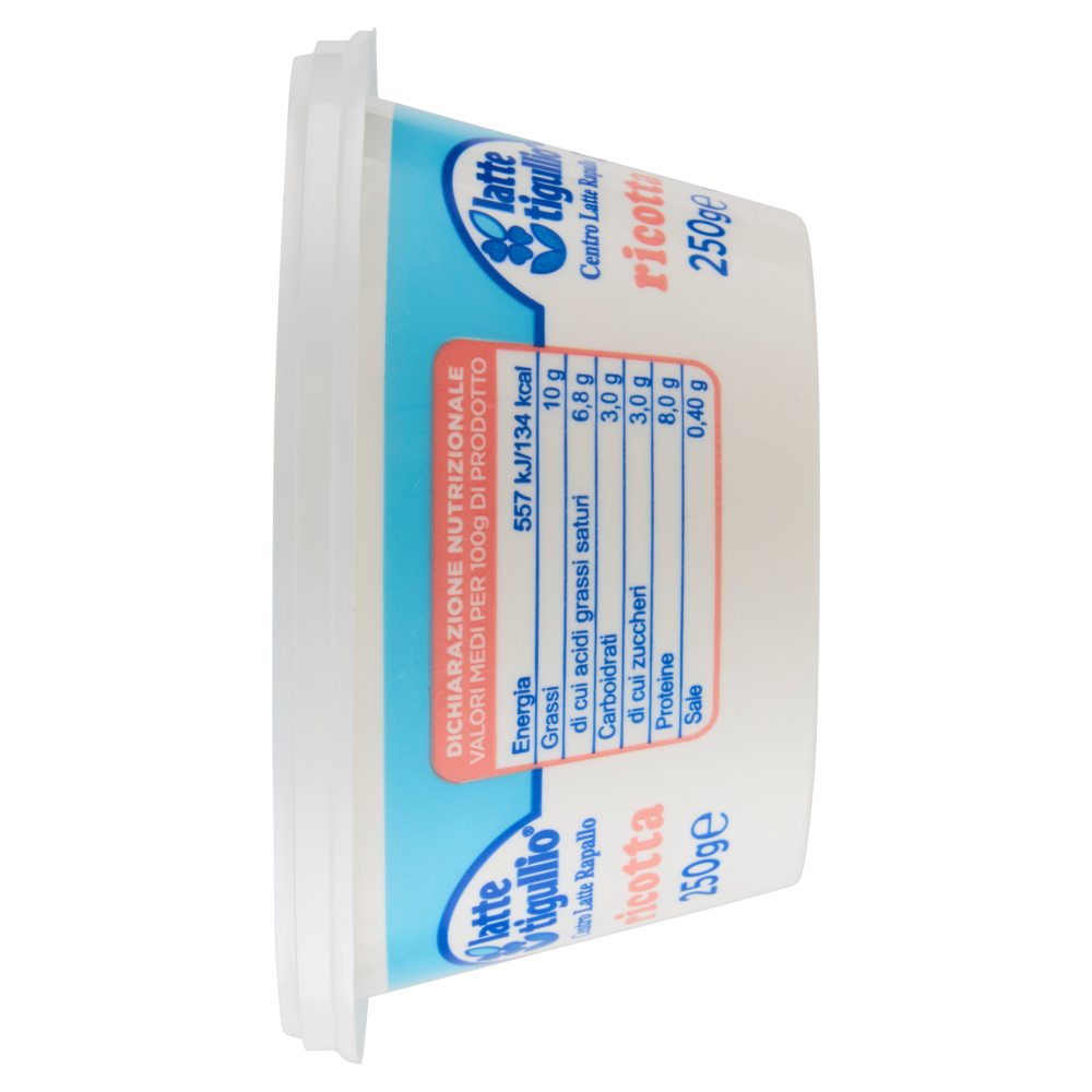 latte tigullio ricotta 250 g