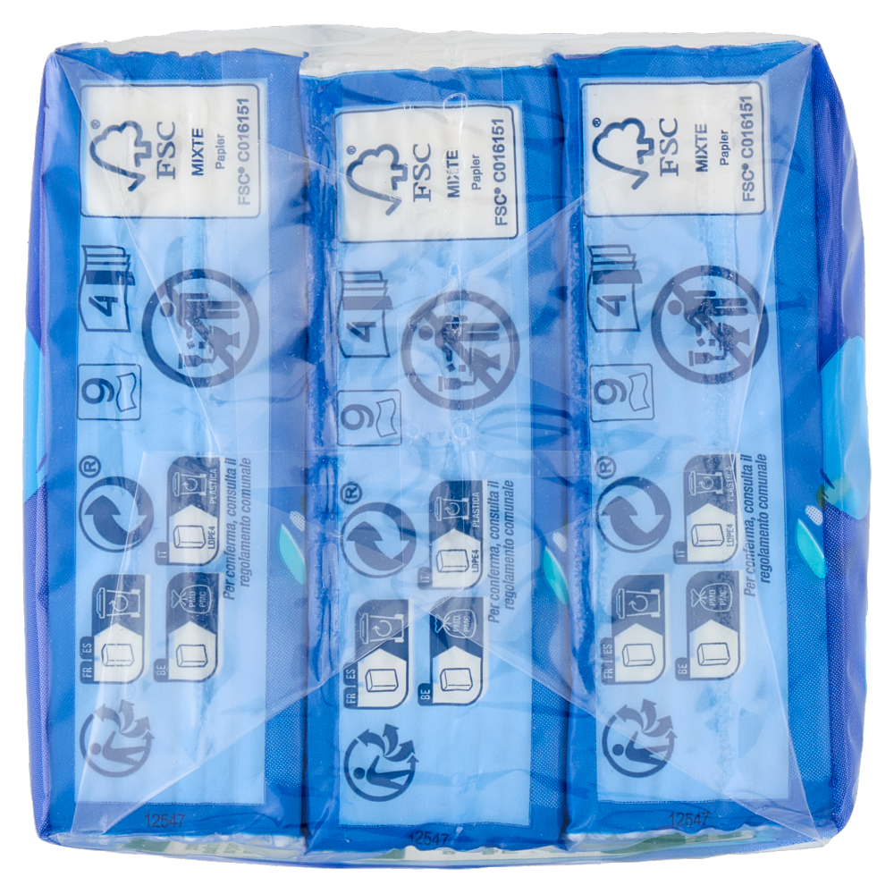 Carrefour Soft Mini Confort Fazzoletti bianchi 15 pz