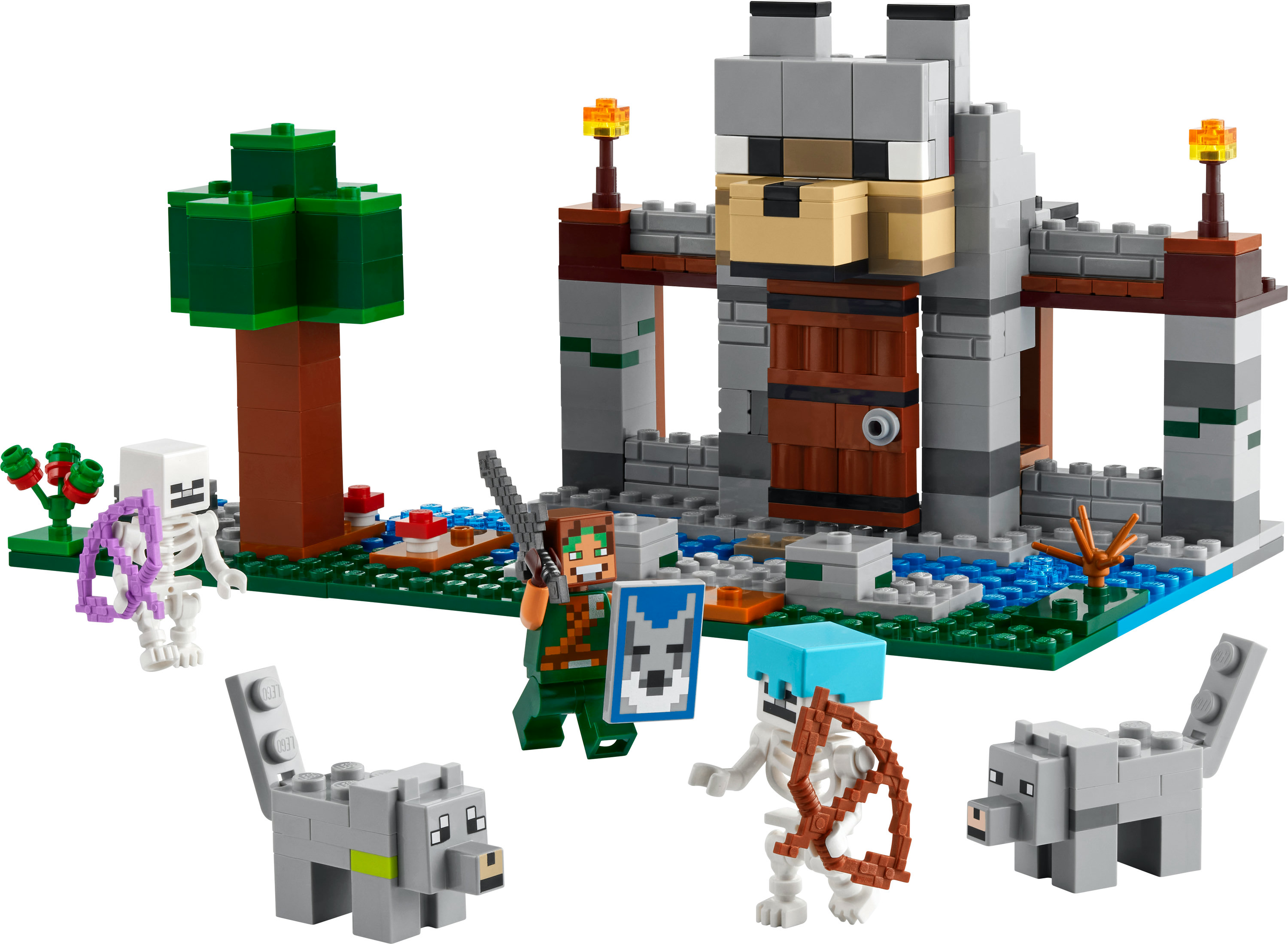 LEGO Minecraft Il castello del Lupo