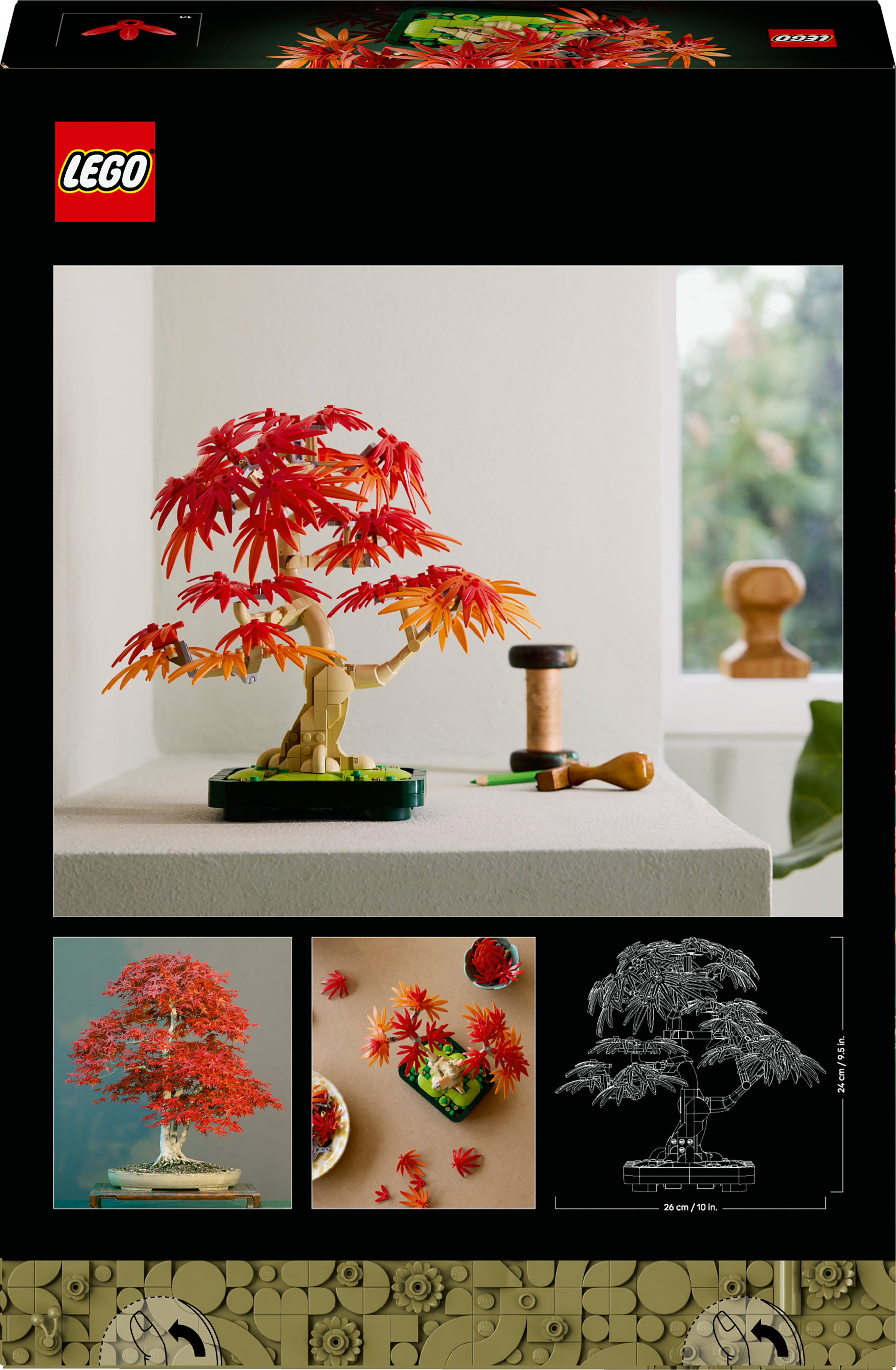 LEGO Botanicals Bonsai di acero rosso giapponese