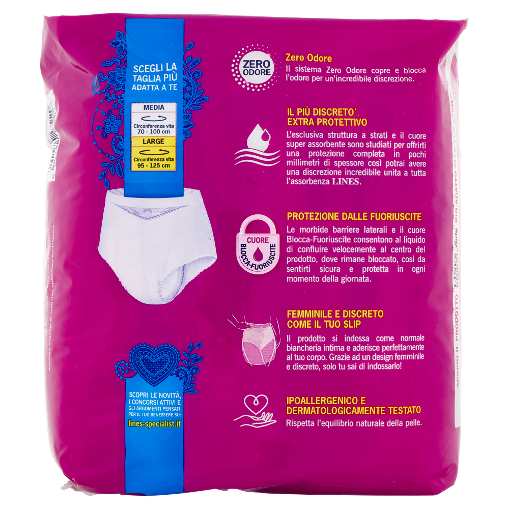 Lines Specialist Lady Pants Plus Tg.L 7 pz