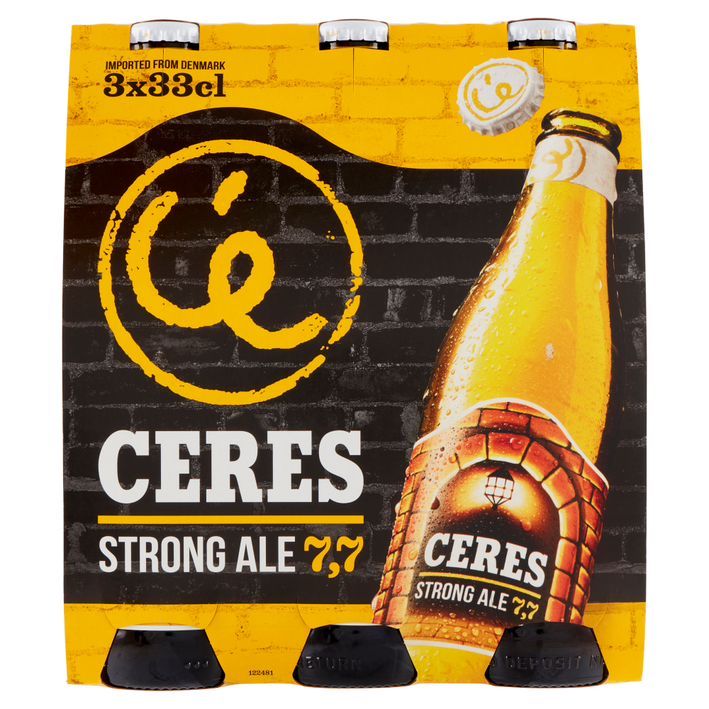 Ceres Strong Ale 7,7 3 x 33 cl