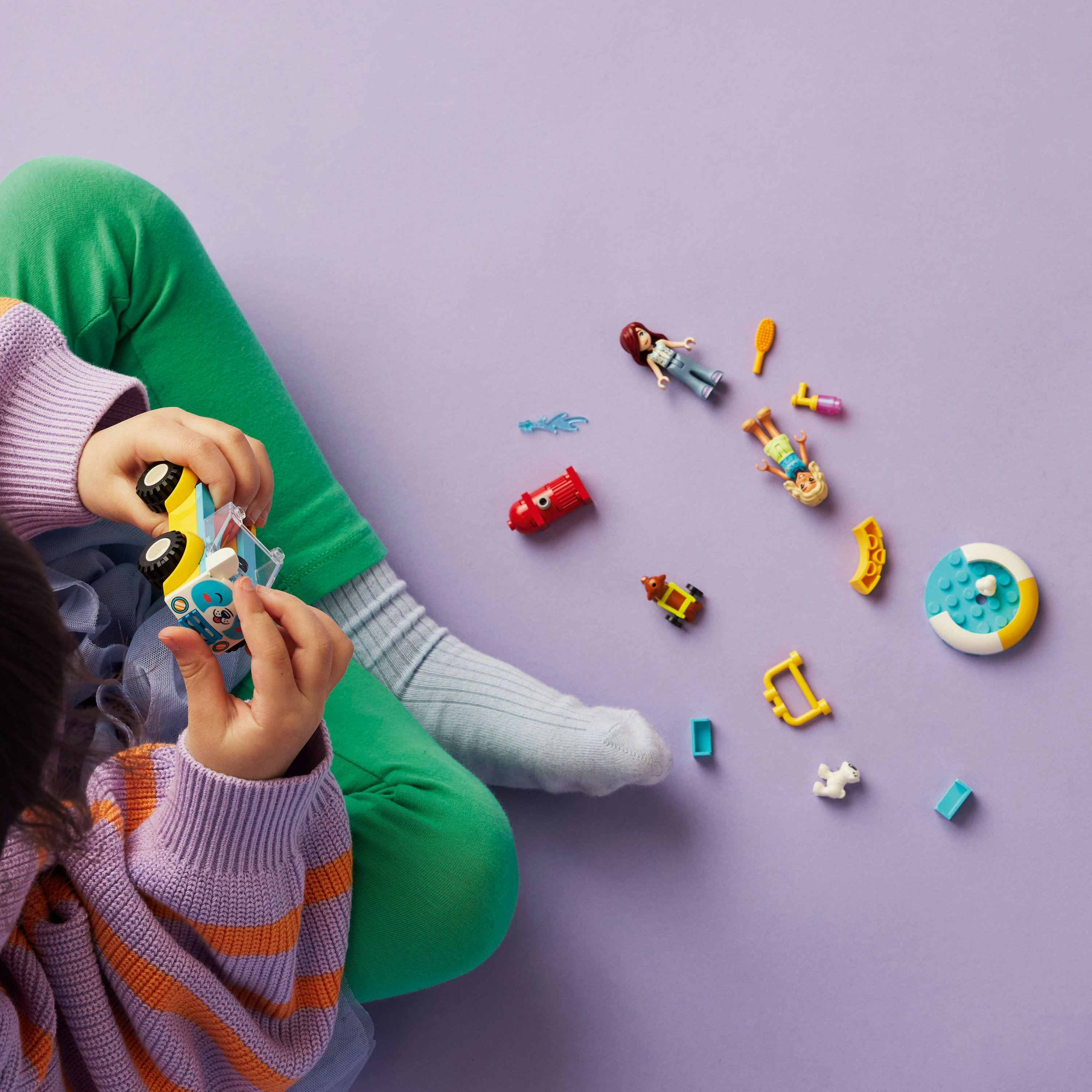 LEGO Friends Auto per la toelettatura dei cani