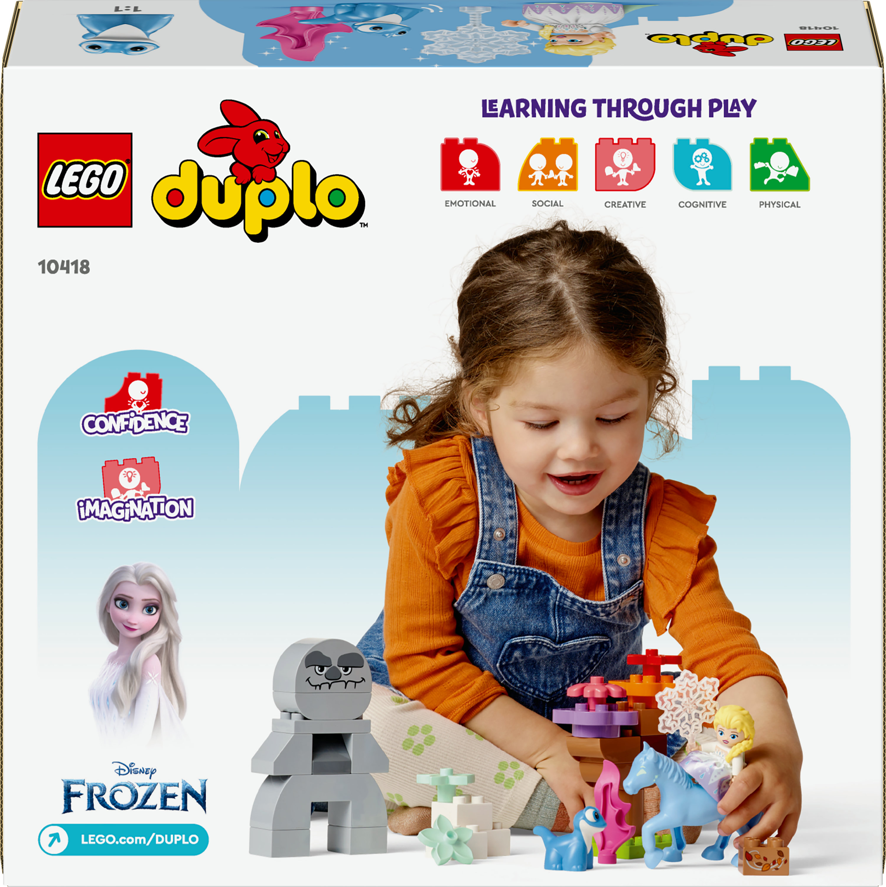 LEGO DUPLO Elsa e Bruni nella foresta incantata