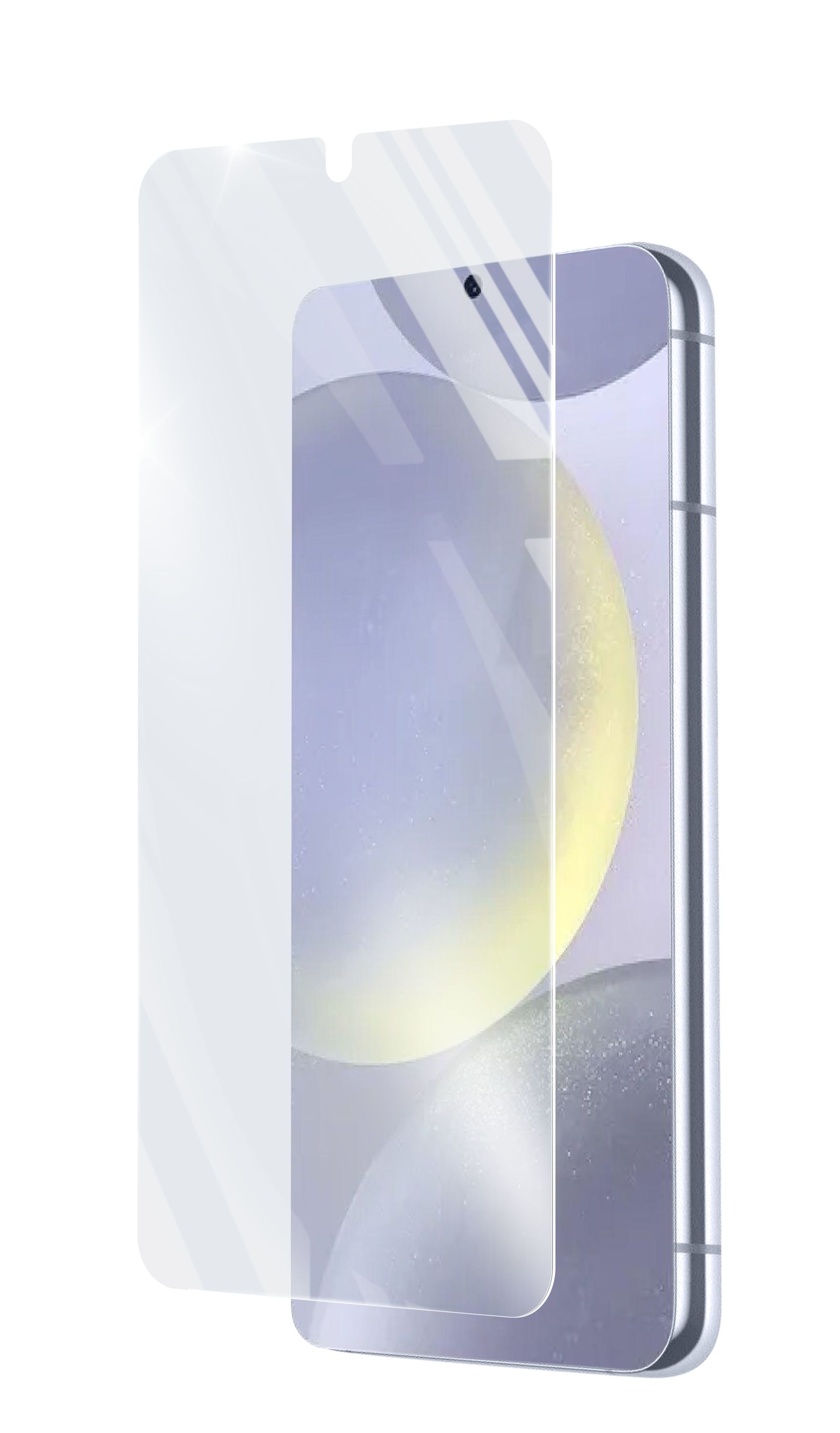 Cellularline Impact Glass - Galaxy S25 Vetro temperato sottile, resistente e super sensibile