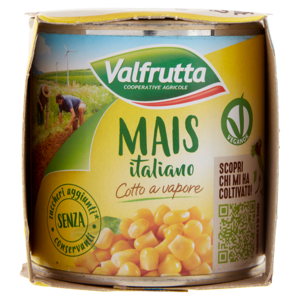 Valfrutta Mais italiano Cotto a vapore 3 x 160 g