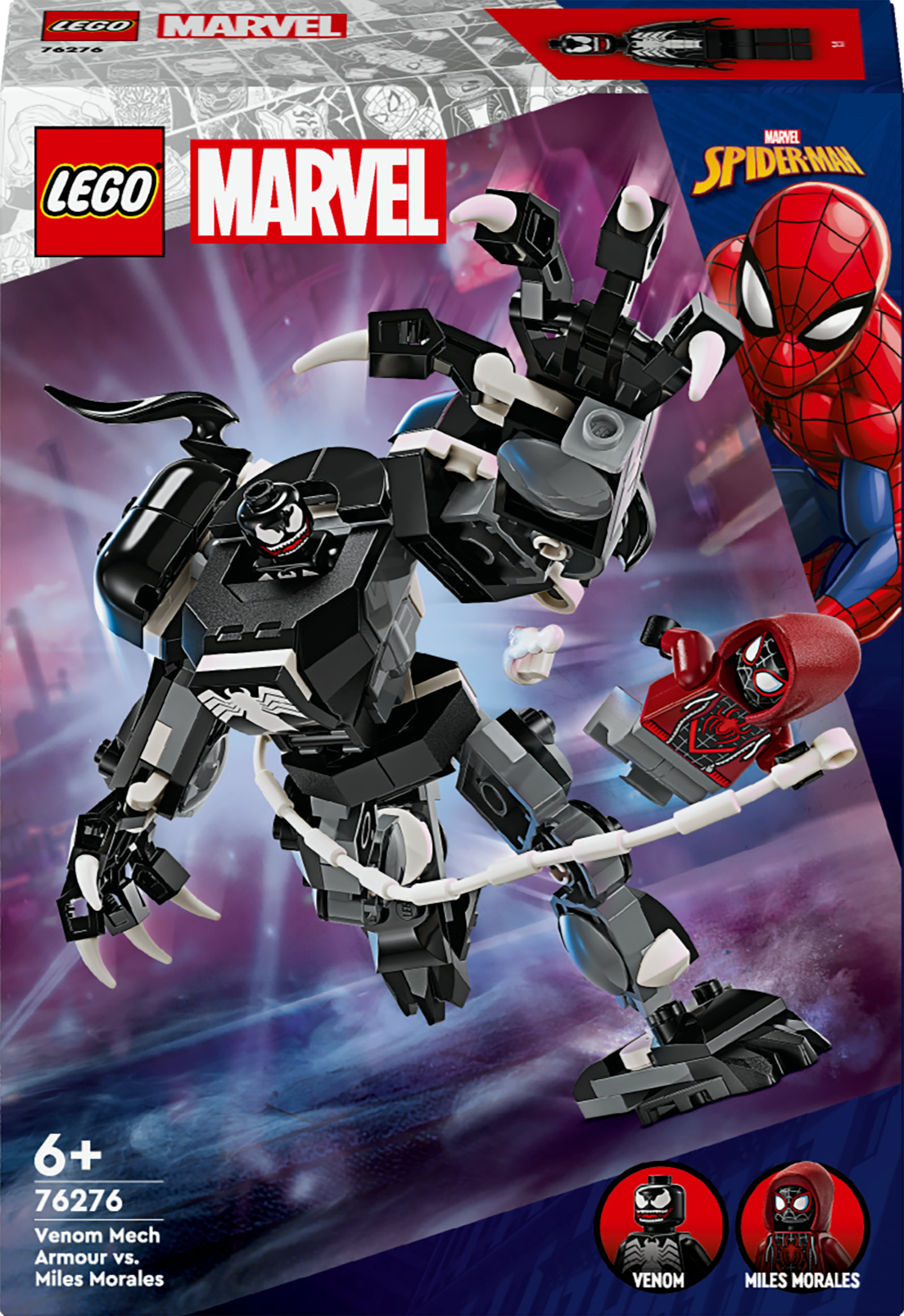 LEGO Mech di Venom vs. Miles Morales