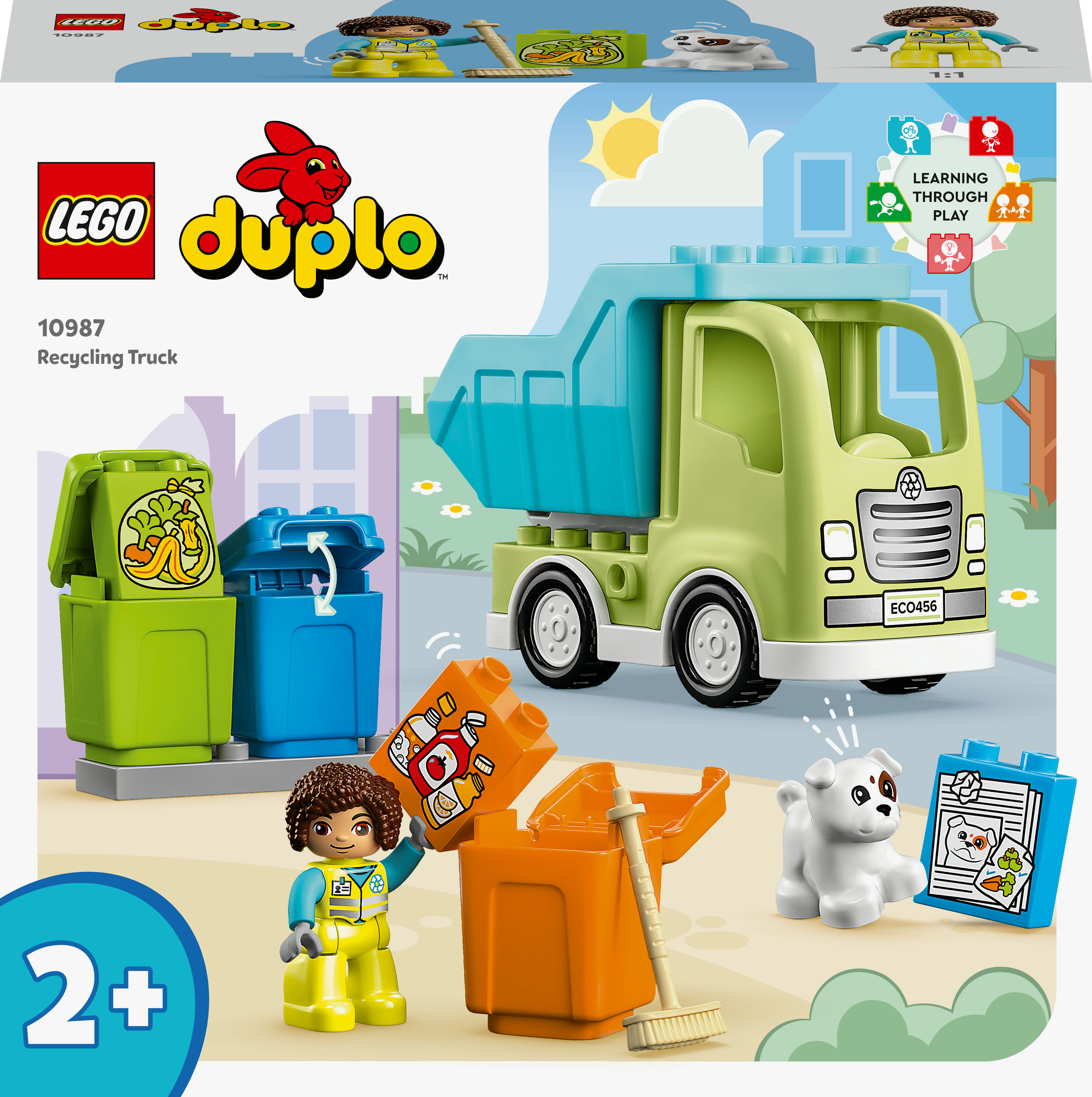 LEGO DUPLO Camion riciclaggio rifiuti