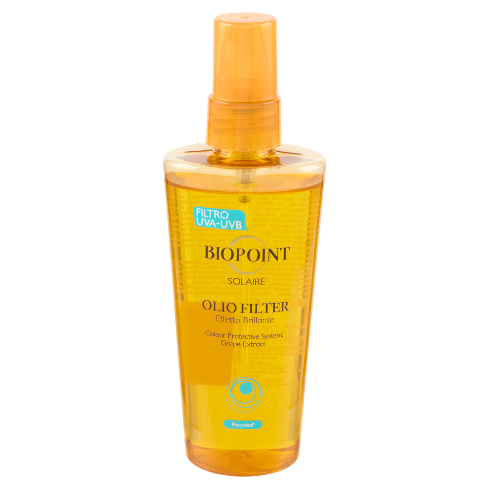 Biopoint Solaire Olio Filter Effetto Brillante 100 ml