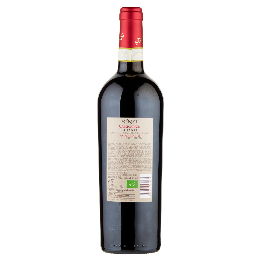 Sensi Campoluce Chianti DOCG Vino Biologico 750 ml