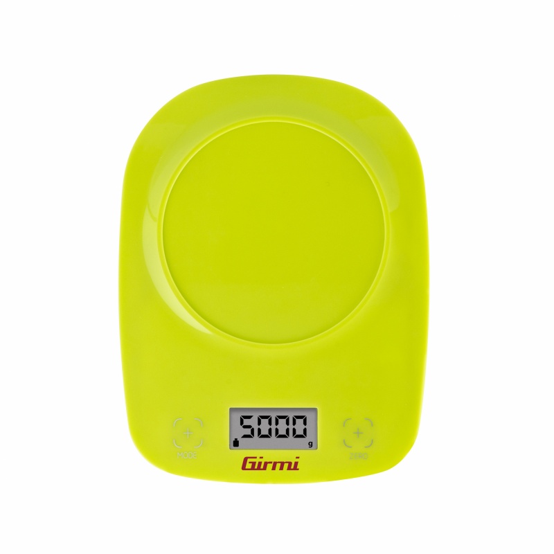 Girmi PS01 Verde Superficie piana Rotondo Bilancia da cucina elettronica
