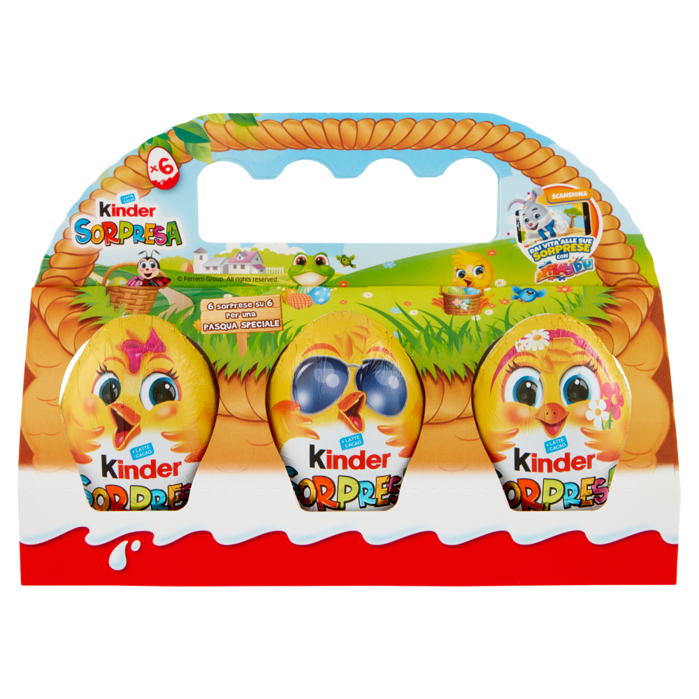 Kinder Sorpresa 6 x 20 g