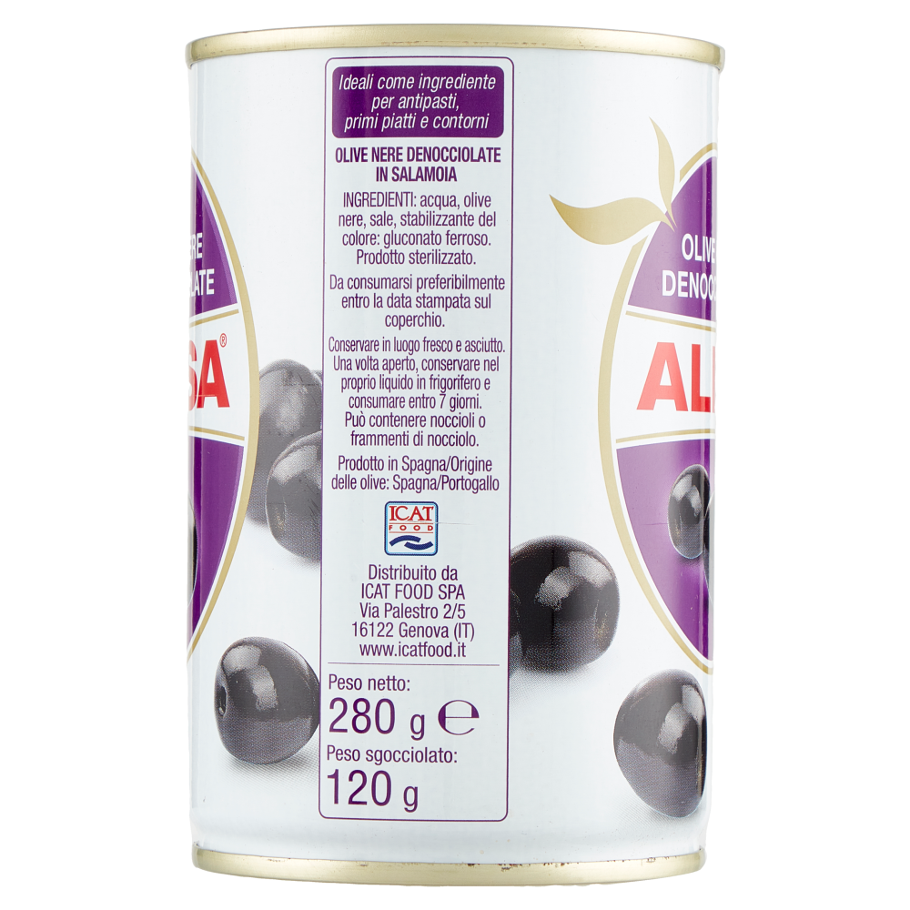 Alisa Olive Nere Denocciolate 280 g