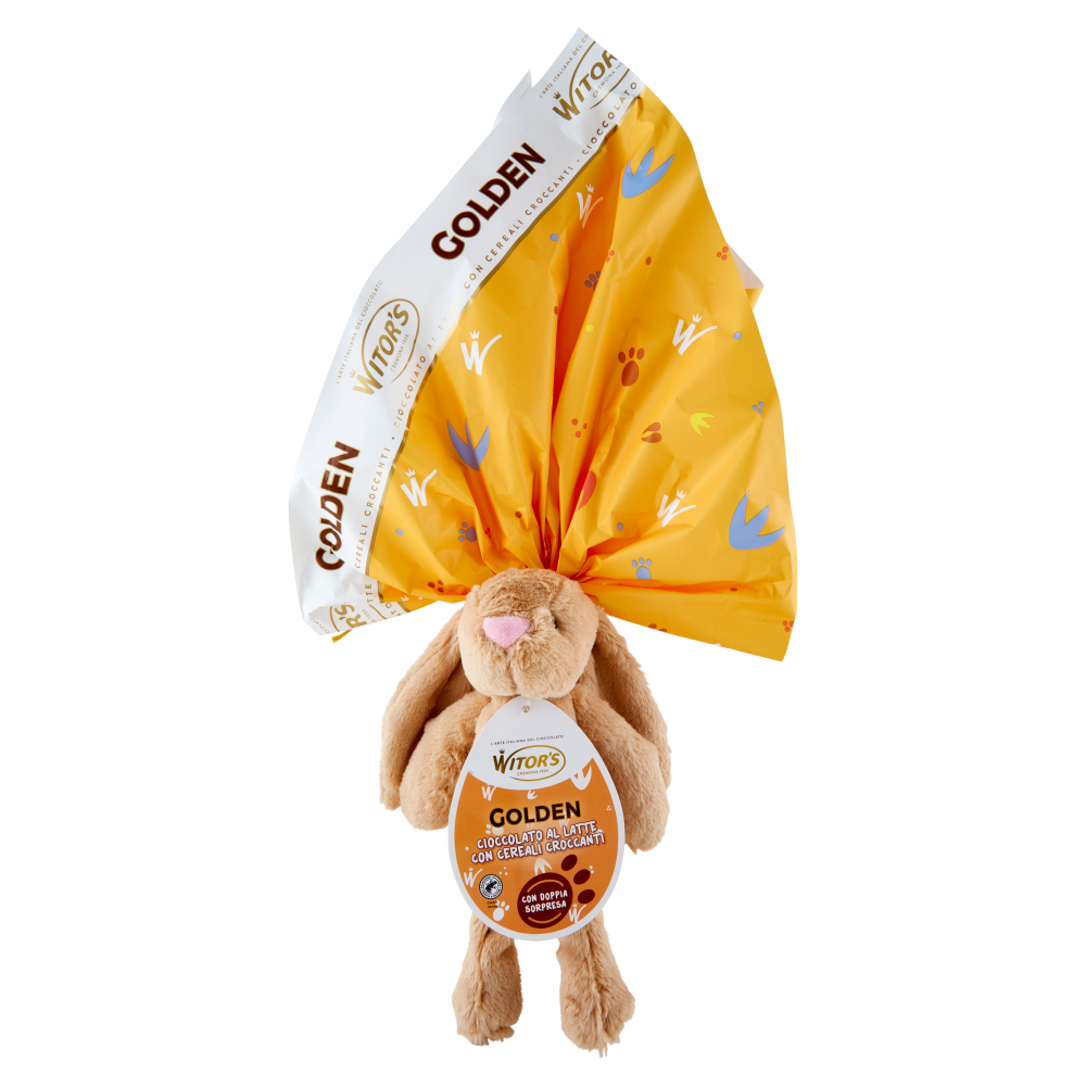 Witor's Golden Cioccolato al Latte con Cereali Croccanti 240 g