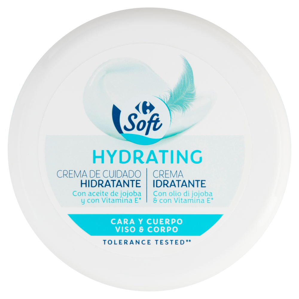 Carrefour Soft Crema Idratante Viso & Corpo 250 ml