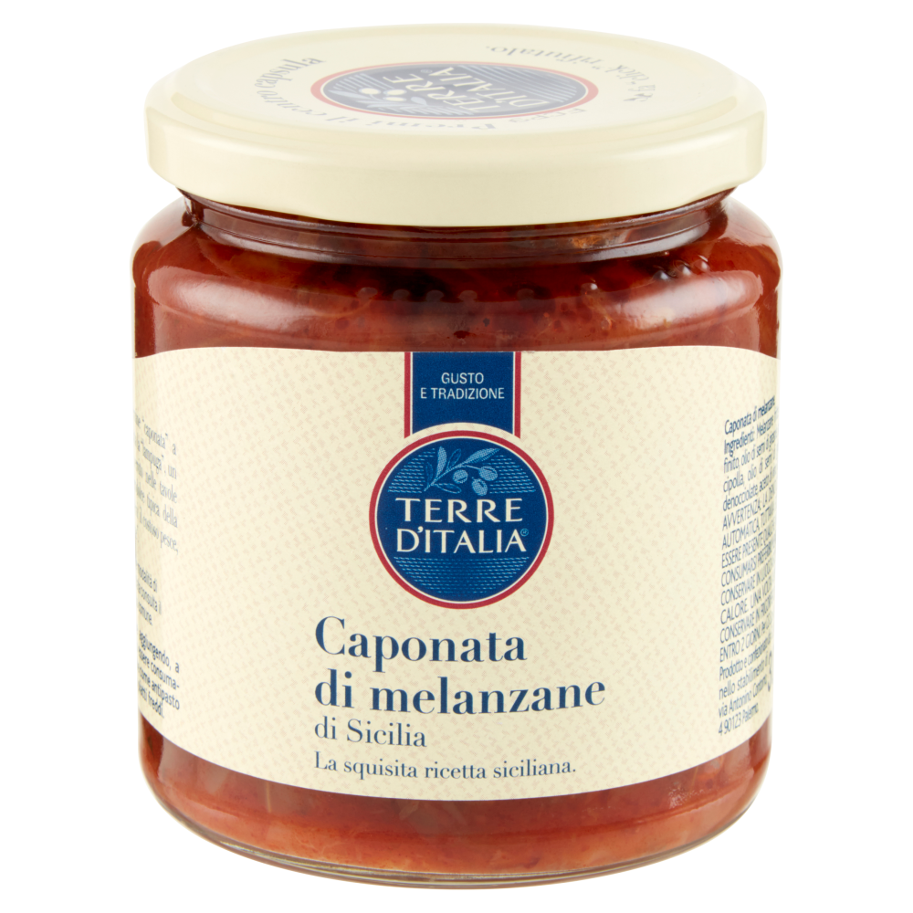 Terre d'Italia Caponata di melanzane di Sicilia 300 g