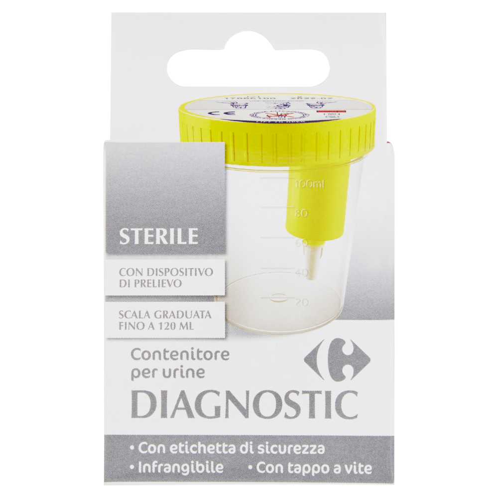 Carrefour Diagnostic Contenitore per urine Sterile