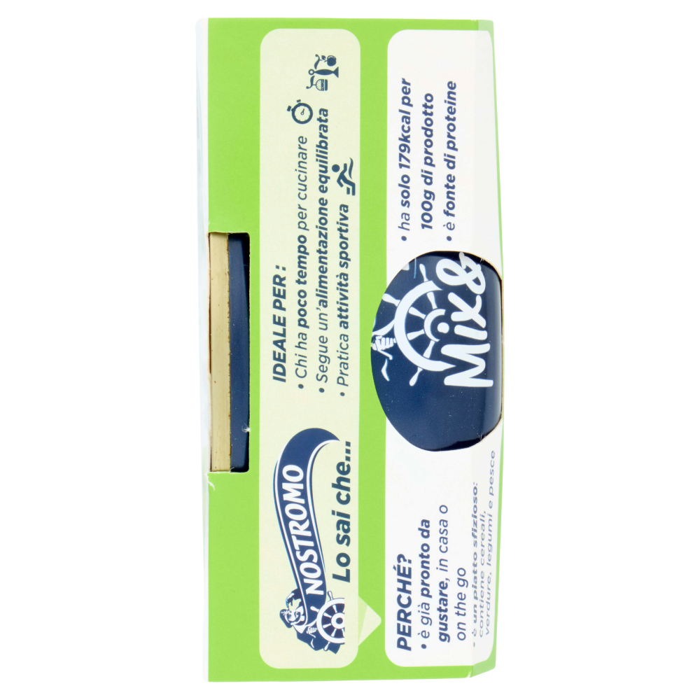 Nostromo Mix&go Fusion Piatto pronto con Tonno, Quinoa e Edamame 190 g