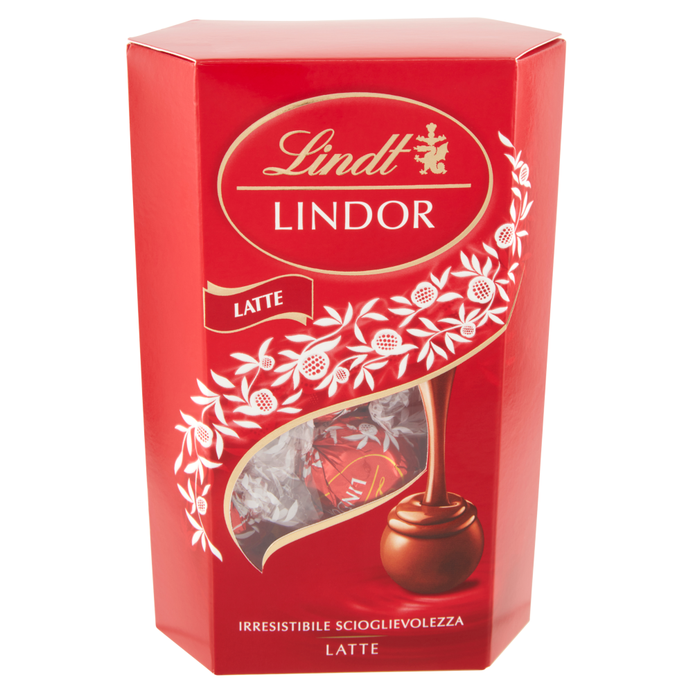 Lindt Cioccolatini Lindor Cioccolato al latte Scatola 200 g