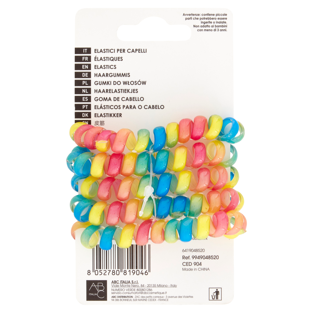 Franck Provost Elastici per Capelli 5 pz